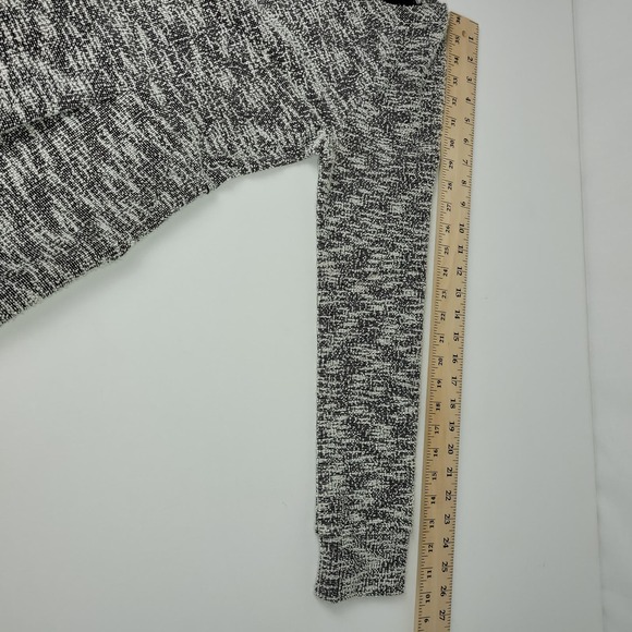 Collective Concepts Sweater Dress Women's Size M Gray Knit Long Sleeve Mini Knit - Picture 11 of 14